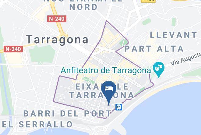 Hotel Catalunya Express Map