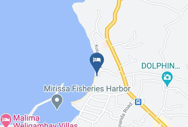 Galle - Catamaran Beach Resort Maps