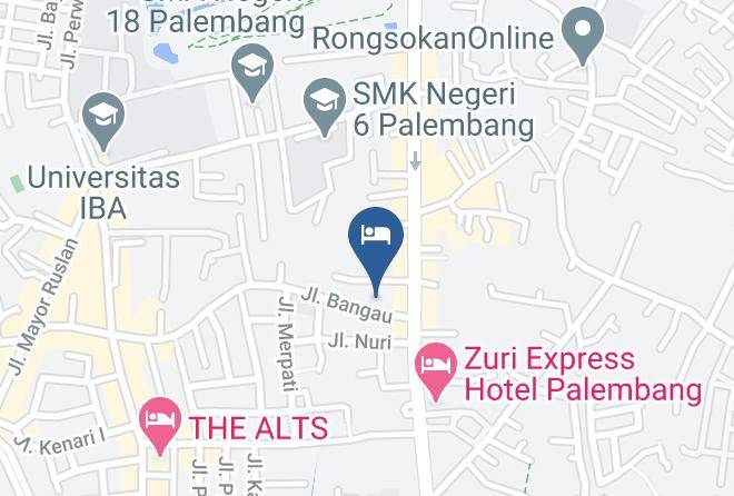 Palembang - Catania Bangau Maps