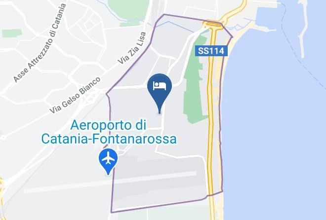 Catania - Catania International Airport Hotel Maps
