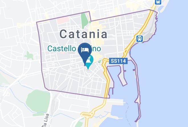 Catania - Catania Sun & Sea Maps