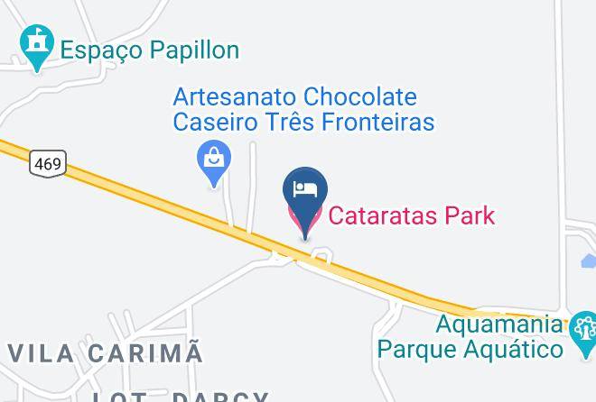 Foz Do Iguacu - Cataratas Park Hotel Maps