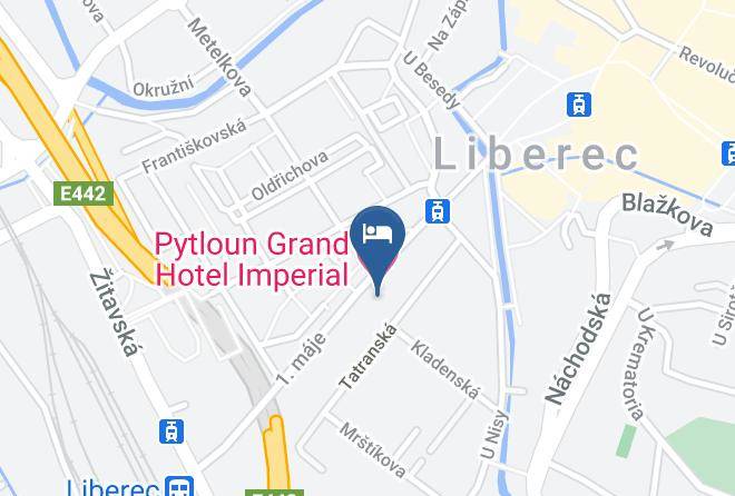 Liberec - Catering Pytloun Maps