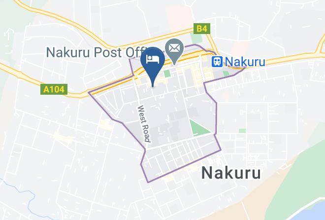 Nakuru - Cathay Hotel Maps