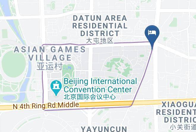 Chaoyang District - Cathay View Holiday Hotel Maps