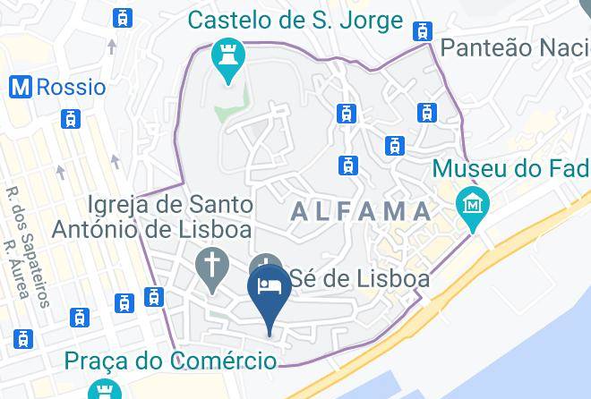 Lisbon - Cathedral Of Lisbon Maps