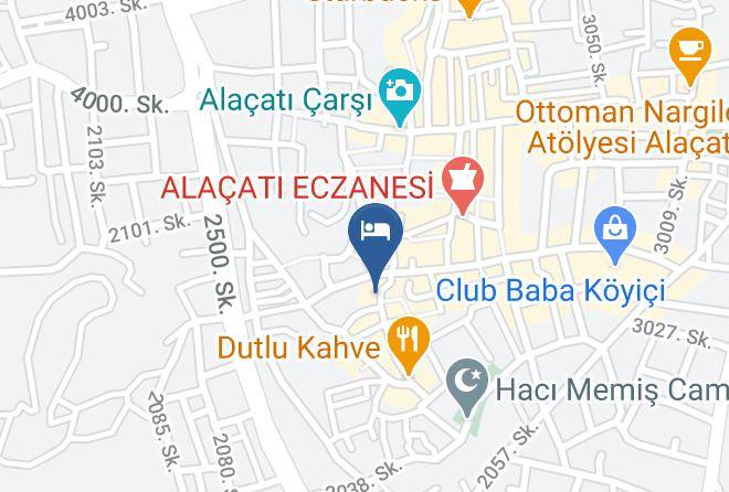 Cesme - Catkapi Konukevi Maps