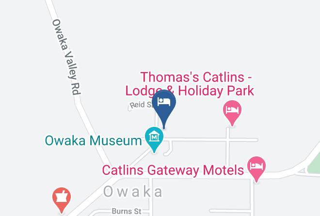 Clutha - Catlins Inn Maps