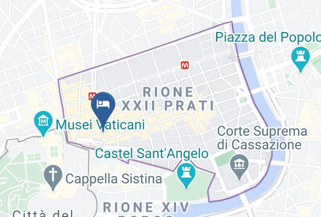 Rome - Catone Vatican Suites Maps