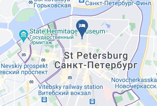Saint Petersburg - Catshotel Maps