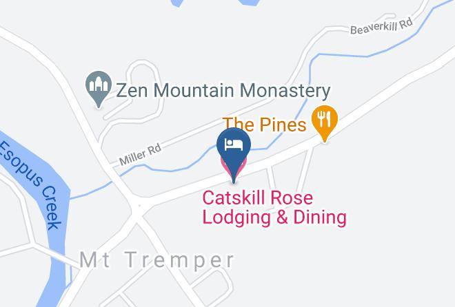 Ulster - Catskill Rose Lodging & Dining Maps