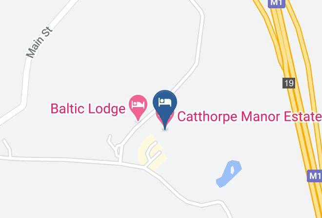 Catthorpe Manor Estate Map