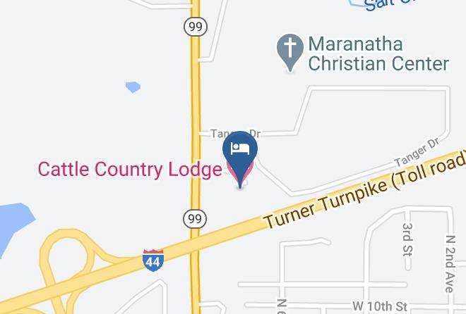 Lincoln - Cattle Country Lodge Maps