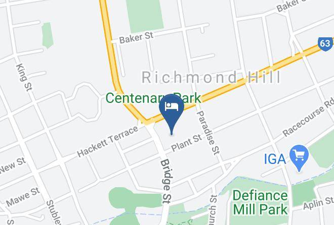 Charters Towers - Cattleman's Rest Motor Inn Maps