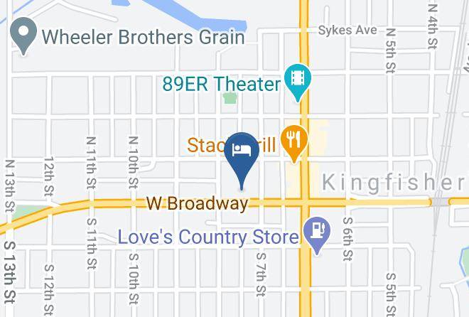 Kingfisher - Cattlemen's Inn Maps