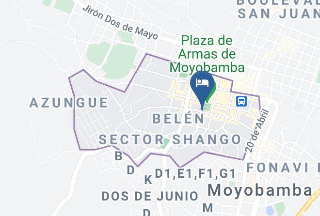 Moyobamba - Cattleya Hospedaje Maps