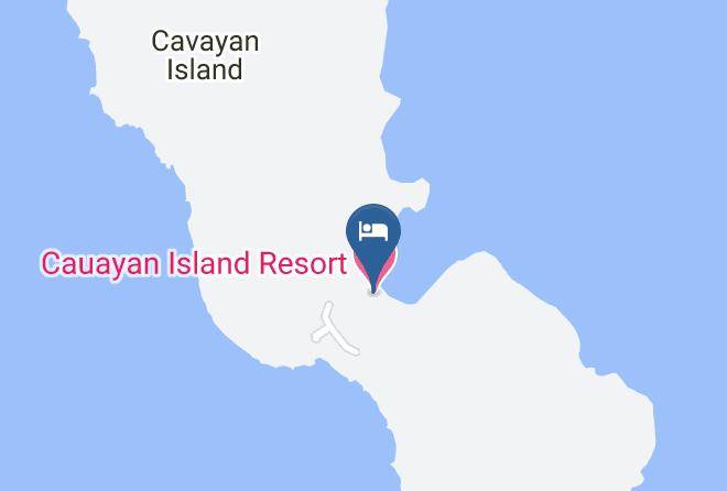 Palawan - Cauayan Island Resort Maps