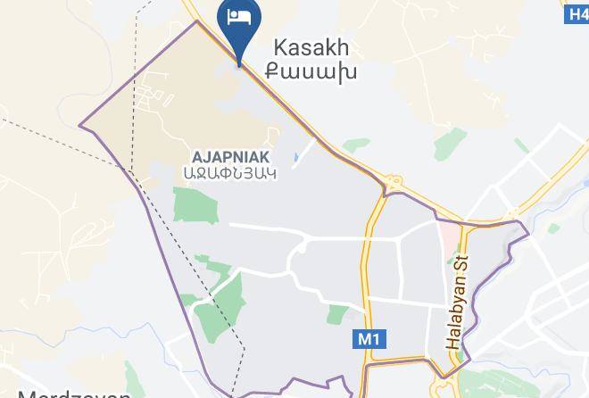 Yerevan - Caucasus Hotel Maps