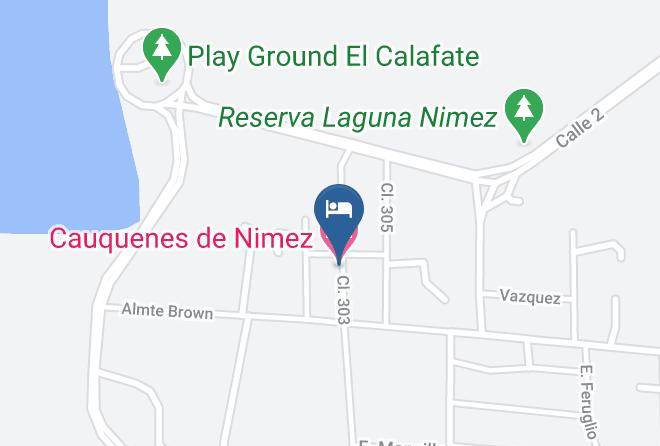 Lago Argentino - Cauquenes De Nimez Maps