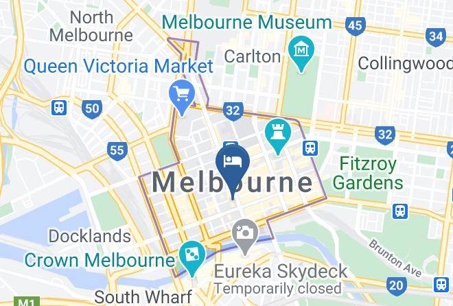 Melbourne - Causeway 353 Hotel Maps