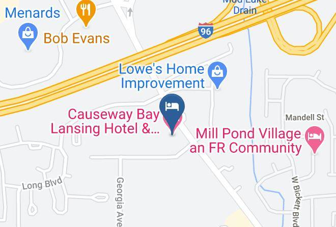 Ingham County Southside - Causeway Bay Lansing Hotel & Convention Center Maps