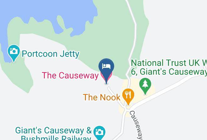 Causeway Coast Glens - The Causeway Hotel Bushmills Maps