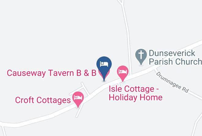 Causeway Coast Glens - Causeway Tavern B & B Maps