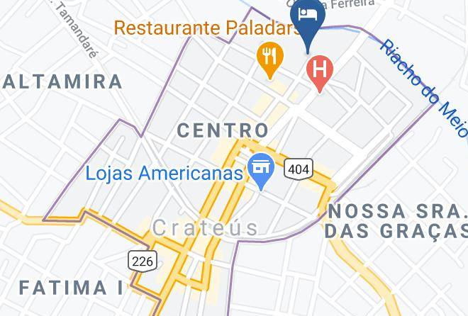 Crateus - Cavalcante Park Hotel Maps