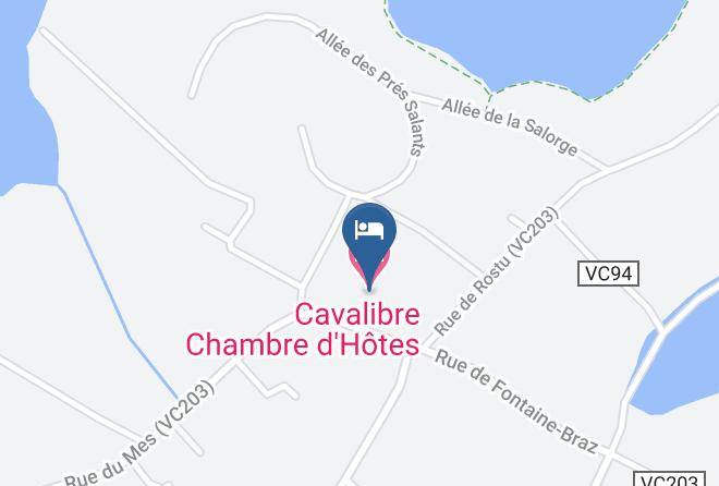 Loire Atlantique - Cavalibre Chambre D'hotes Maps