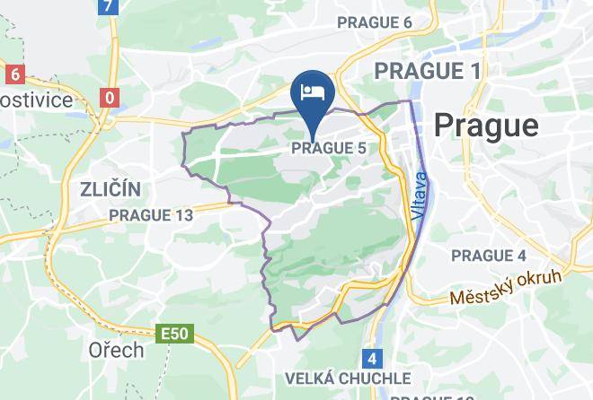 Prague - Hotel Kavalir Praha Maps