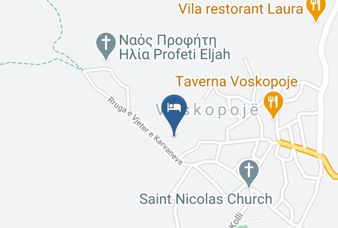 Korce - Cavalioti Hotel Maps