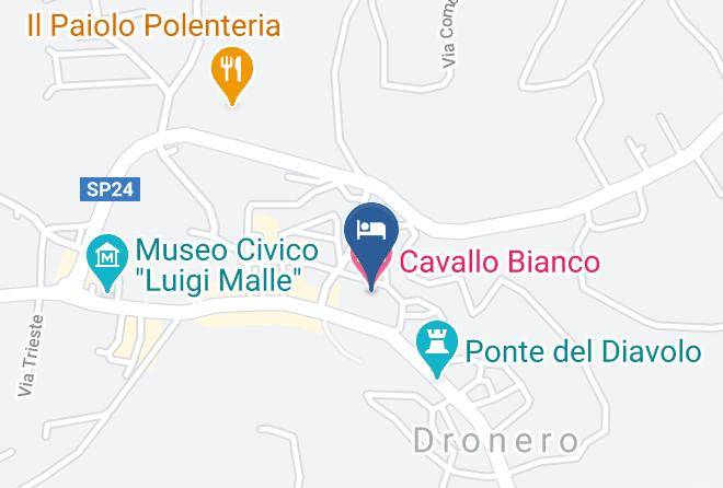 Cuneo - Cavallo Bianco Maps