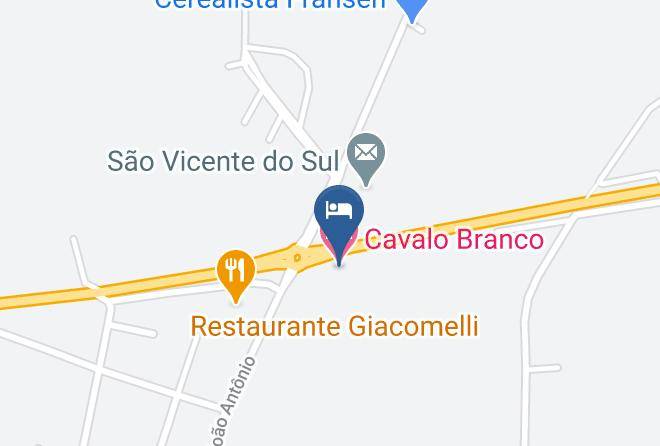 Sao Vicente Do Sul - Cavalo Branco Hotel Maps
