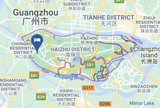 Guangzhou - Cavan Hotel Guangzhou Maps