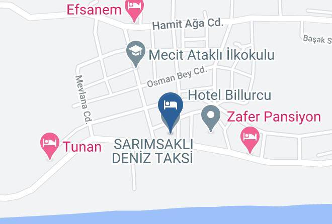 Ayvalik - Cavdar Otel Maps