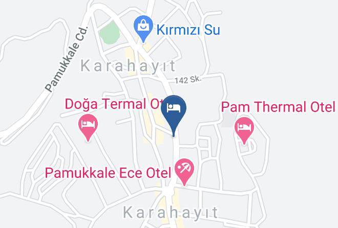 Pamukkale - Cavdar Pansiyon Maps
