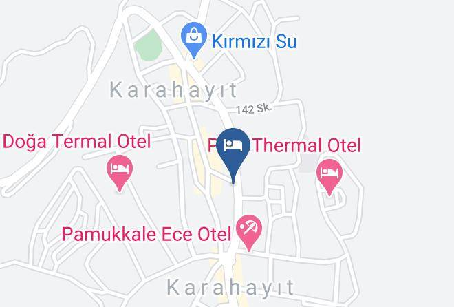 Cavdar Thermal Hotel Map