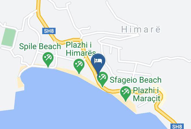 Himara - Hotel Konomi Maps