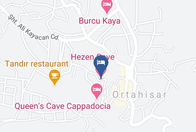 Urgup - Hezen Cave Hotel Maps