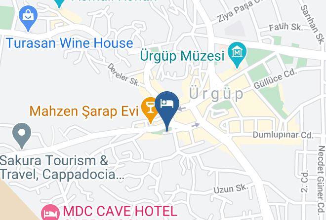 Hotel Cave Konak Map