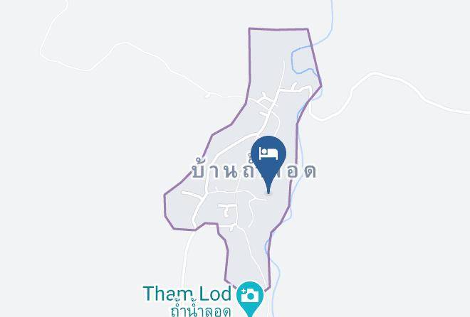 Amphoe Pang Mapha - Cave Lodge Maps