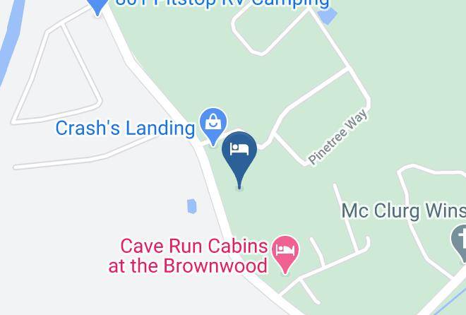 Rowan - Cave Run Lodging Maps