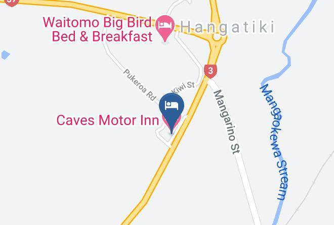 Waitomo - Caves Motor Inn Maps