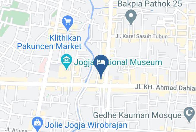 Kota Yogyakarta - Cavinton Hotel Yogyakarta By Tritama Hospitality Maps
