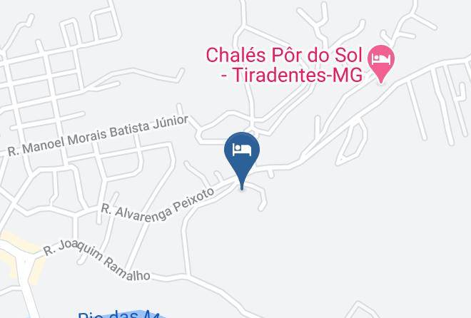 Tiradentes - Caviuna Pouso Rural Maps