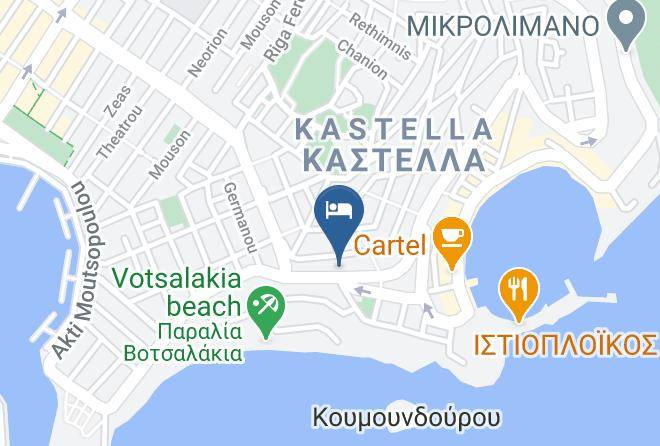 Piraeus - Cavo D Oro Hotel Maps