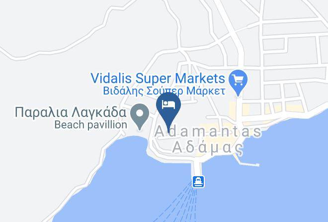 Milos - Cavo Milos Maps