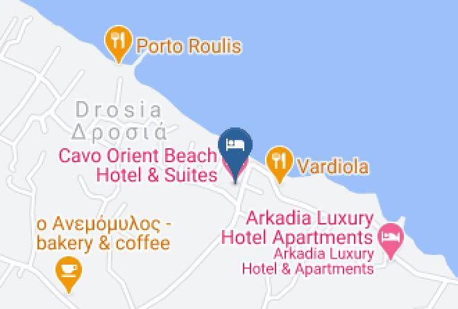 Zakinthos - Cavo Orient Beach Hotel & Suites Maps