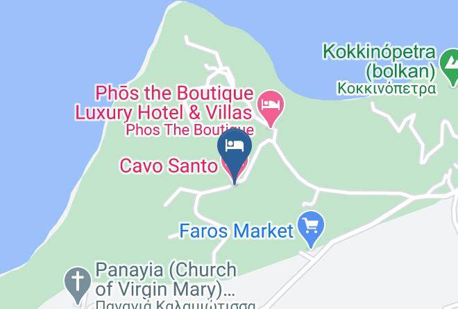 Thira - Cavo Santo Maps