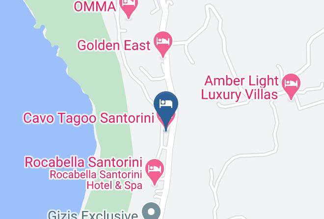 Thira - Cavo Tagoo Santorini Maps